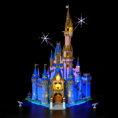 BRIKSMAX Led Lighting Kit for LEGO-43222 Disney Castle - Compatible with Lego Disney Building Blocks