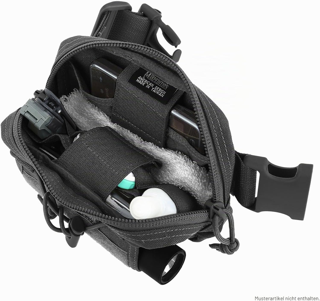 Maxpedition Malaga GearSlinger Schwarz, Schwarz