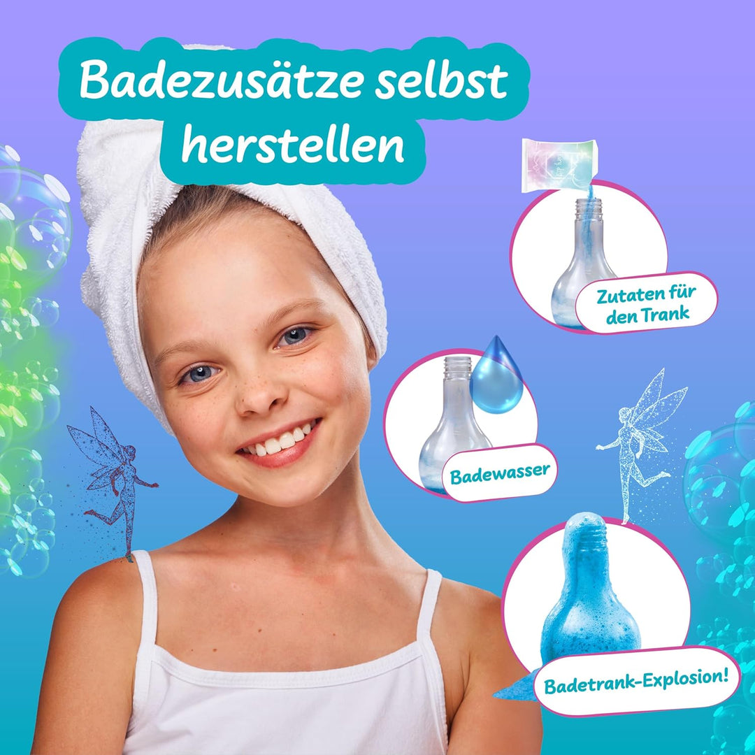 Science4you Badetränke für Kinder +6 – Zaubertränke-Bausatz, Badebomben, Lernspielzeug Experimenkast