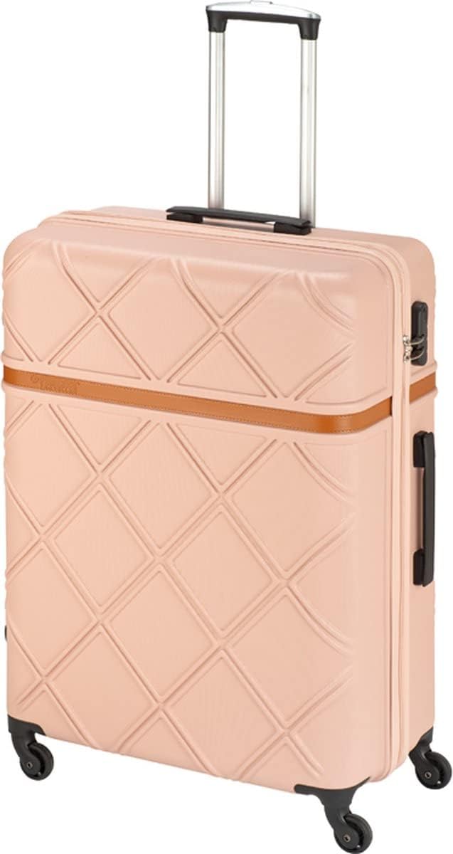 Princess Traveller Whistler, Reisekoffer, Rosa, Gross, Stilvoller Koffer, Robustes ABS-Material, Kra