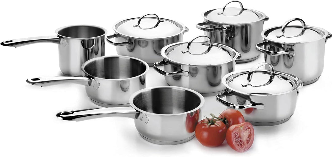 Lacor 32129 Suppentopf mit Deckel 28 cm Basic