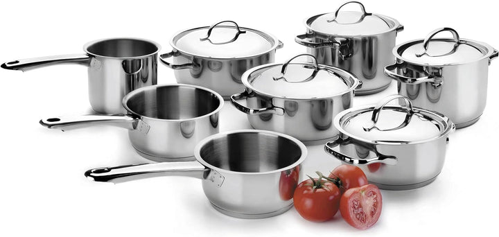 Lacor 32129 Suppentopf mit Deckel 28 cm Basic