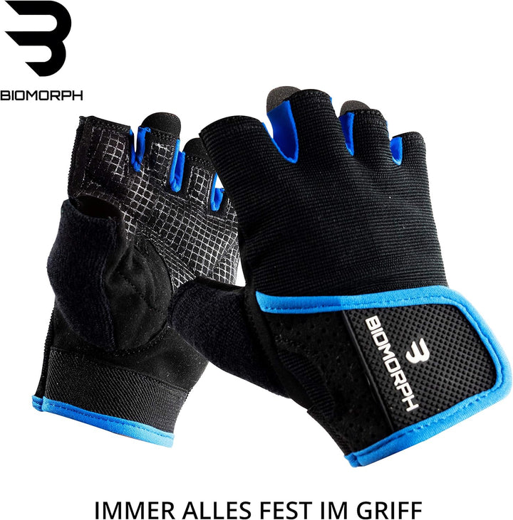 BIOMORPH Trainingshandschuhe für Damen und Herren | Fitness Handschuhe für Krafttraining, Bodybuildi