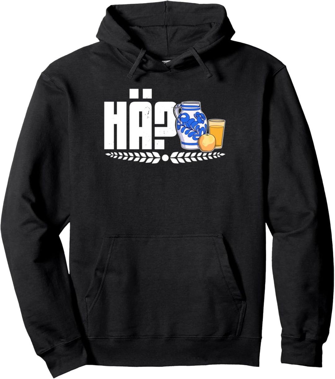 Gerippte Apfelweinglas Appelwoi Hessisch Ebbelwoi Pullover Hoodie