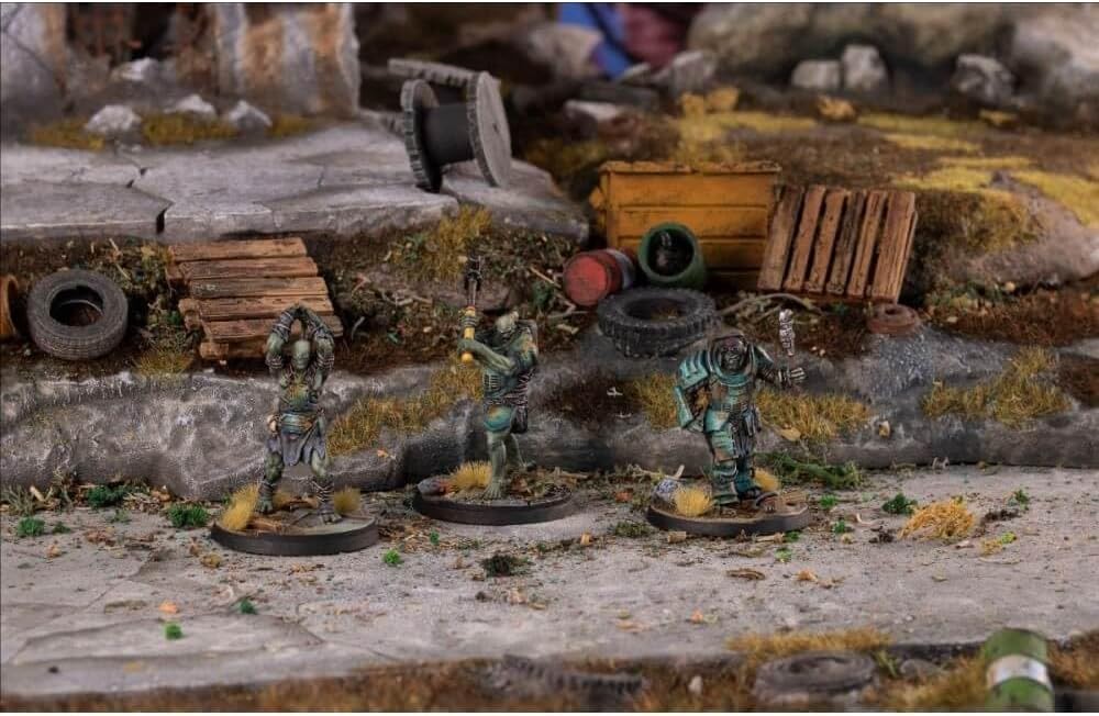 Modiphius Entertainment MUH051813 Super Mutants Scharmützer Zubehör, Mehrfarbig