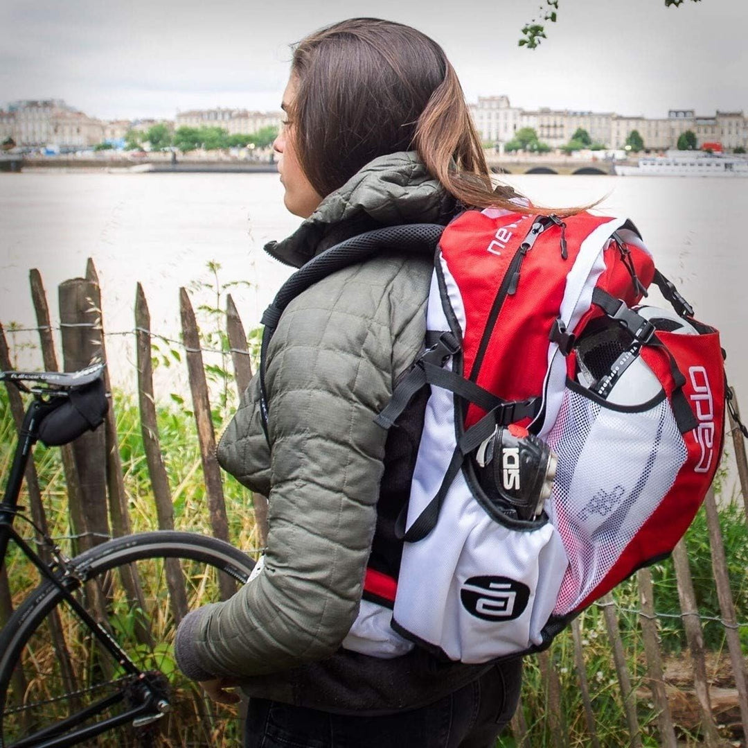 CADOMOTUS Airflow Sportrucksack 30+15L - Fahrrad Rucksack - MTB Rucksack - Inline Skater Rucksack Er