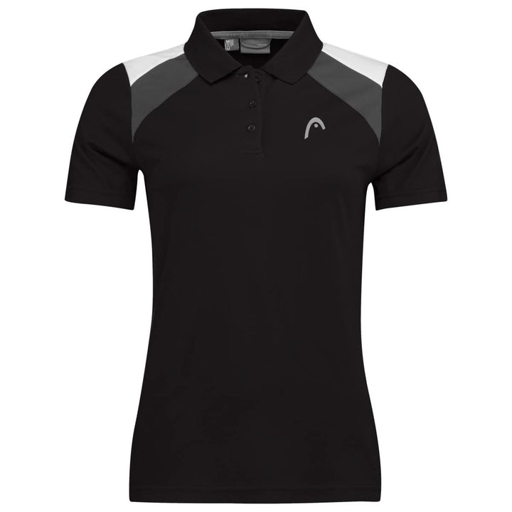 HEAD Damen Tennis-Shirt M Schwarz, M Schwarz