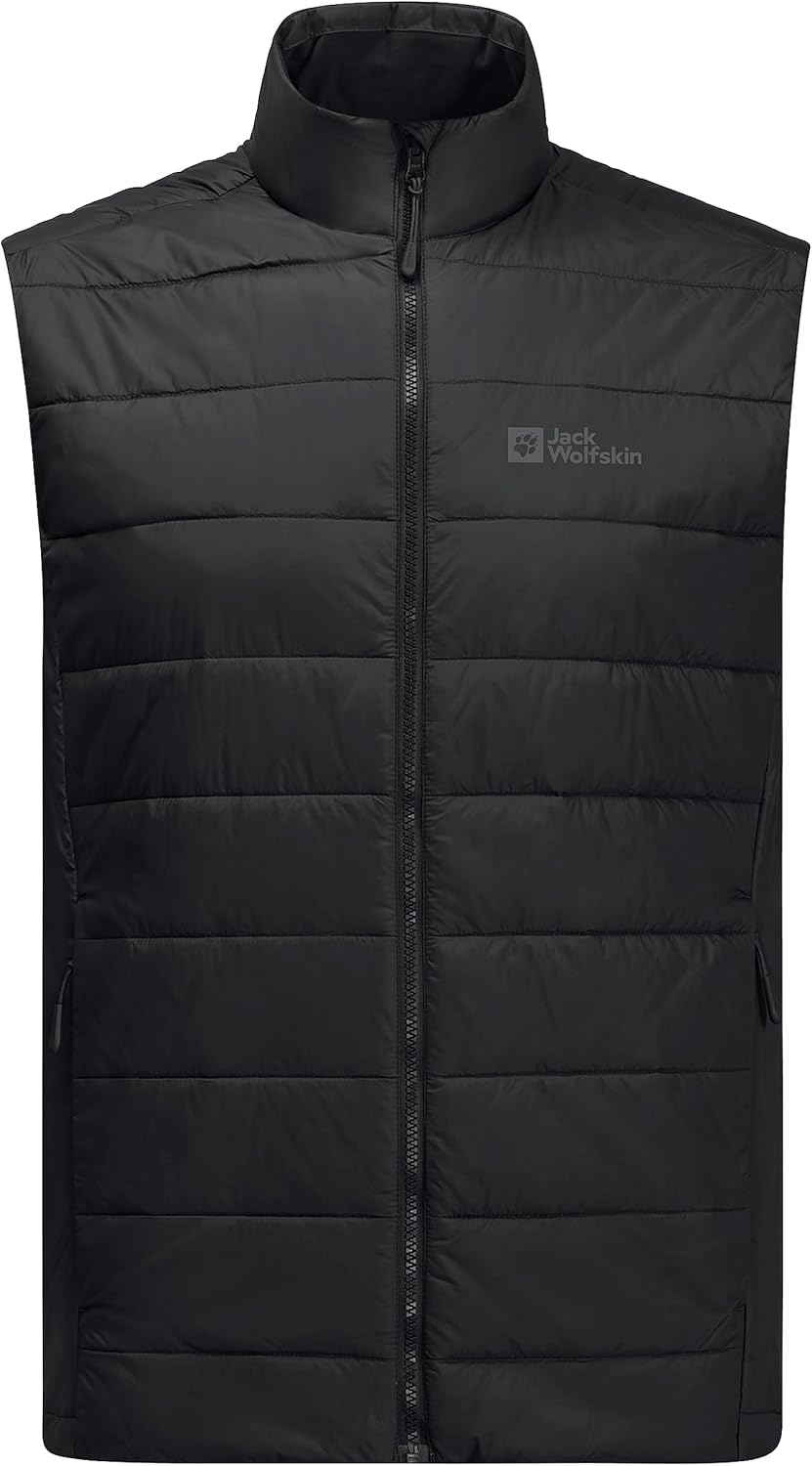 Jack Wolfskin Herren Lapawa Ins Vest M Weste, Schwarz
