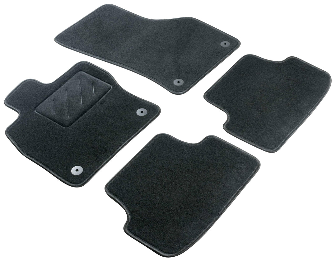 WALSER Auto Teppiche kompatibel mit Audi A8 D3 10/2002-12/2010, 100% passgenaue Auto Fussmatten Made