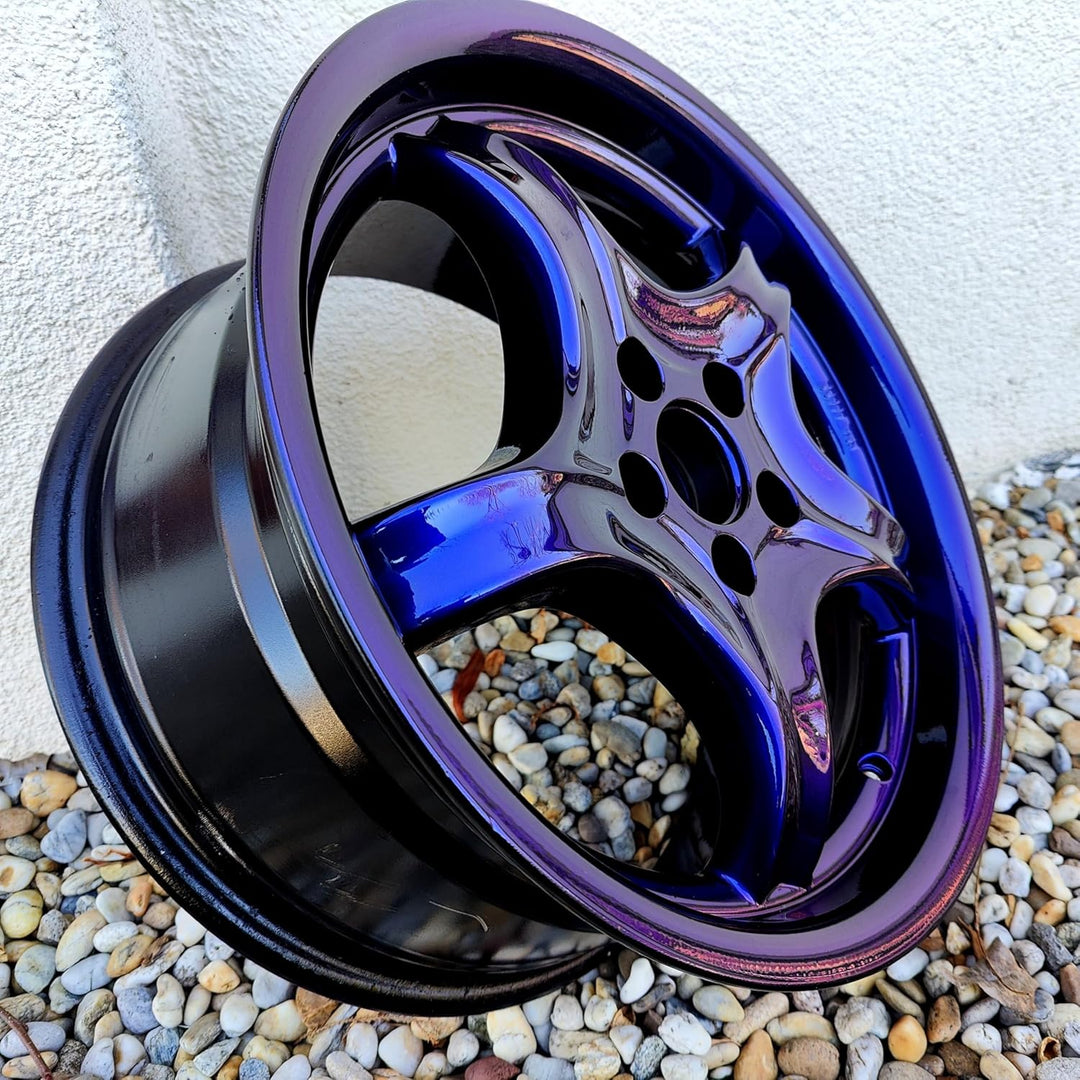 Flip Flop Lack mit Multi Color Chamäleon-Effekt VULCAN, Sprühdose 400 ml, BCB-Basecoat (blau-schwarz