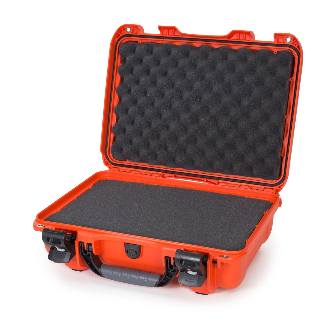Nanuk 923 Wasserdichter Hartschalenkoffer Mit Plüschschaumeinlage - Orange Cubed Foam Orange, Cubed