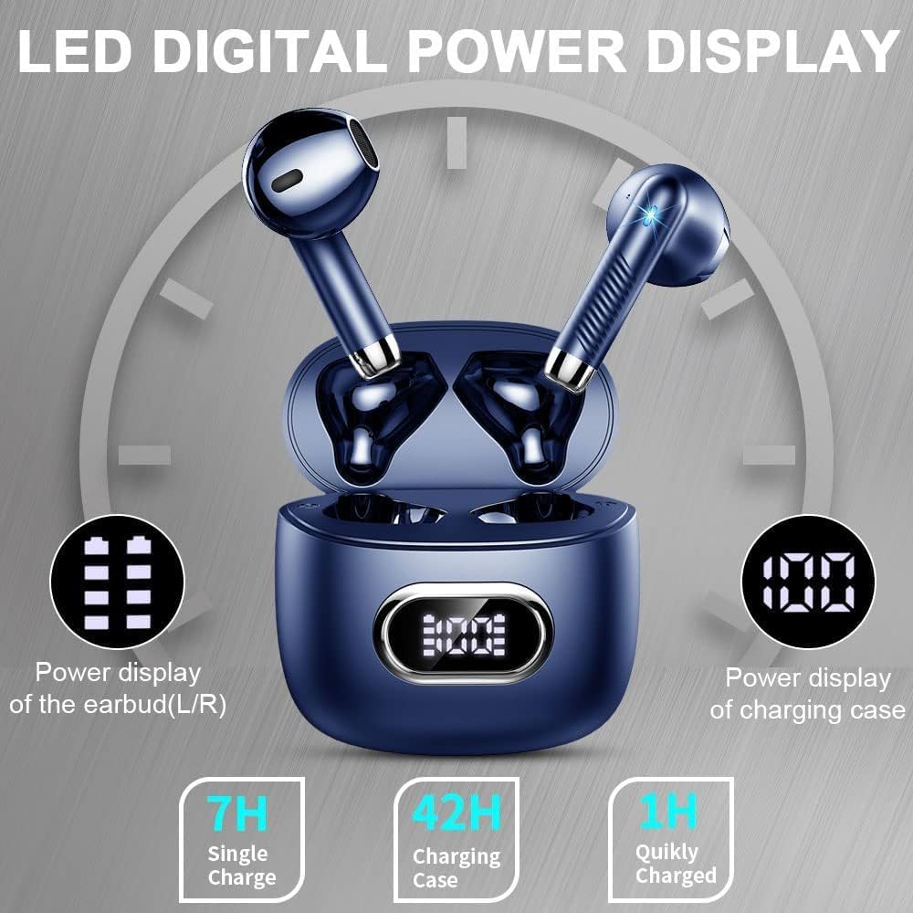 Drsaec Bluetooth 5.4 Kopfhörer, 6D Tiefer Bass In Ear Kopfhörer Kabellos Bluetooth, 2026 Neu Kabello