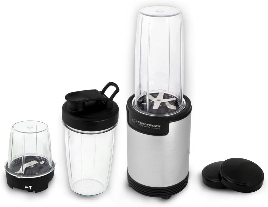 Esperanza EKM030 Nutri Blender/Personal Blender 9in1 900W, Silber