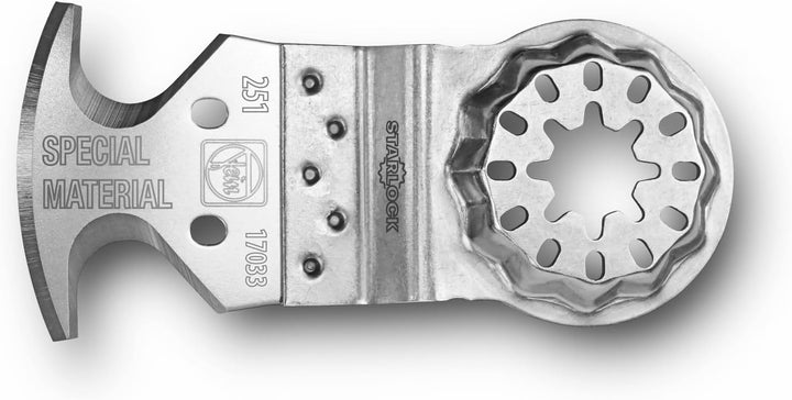 Fein 63903251230 Multimesser, Drei Schneidflächen, für Teppich, PVC-Boden, Karton, Bitumenschindel u