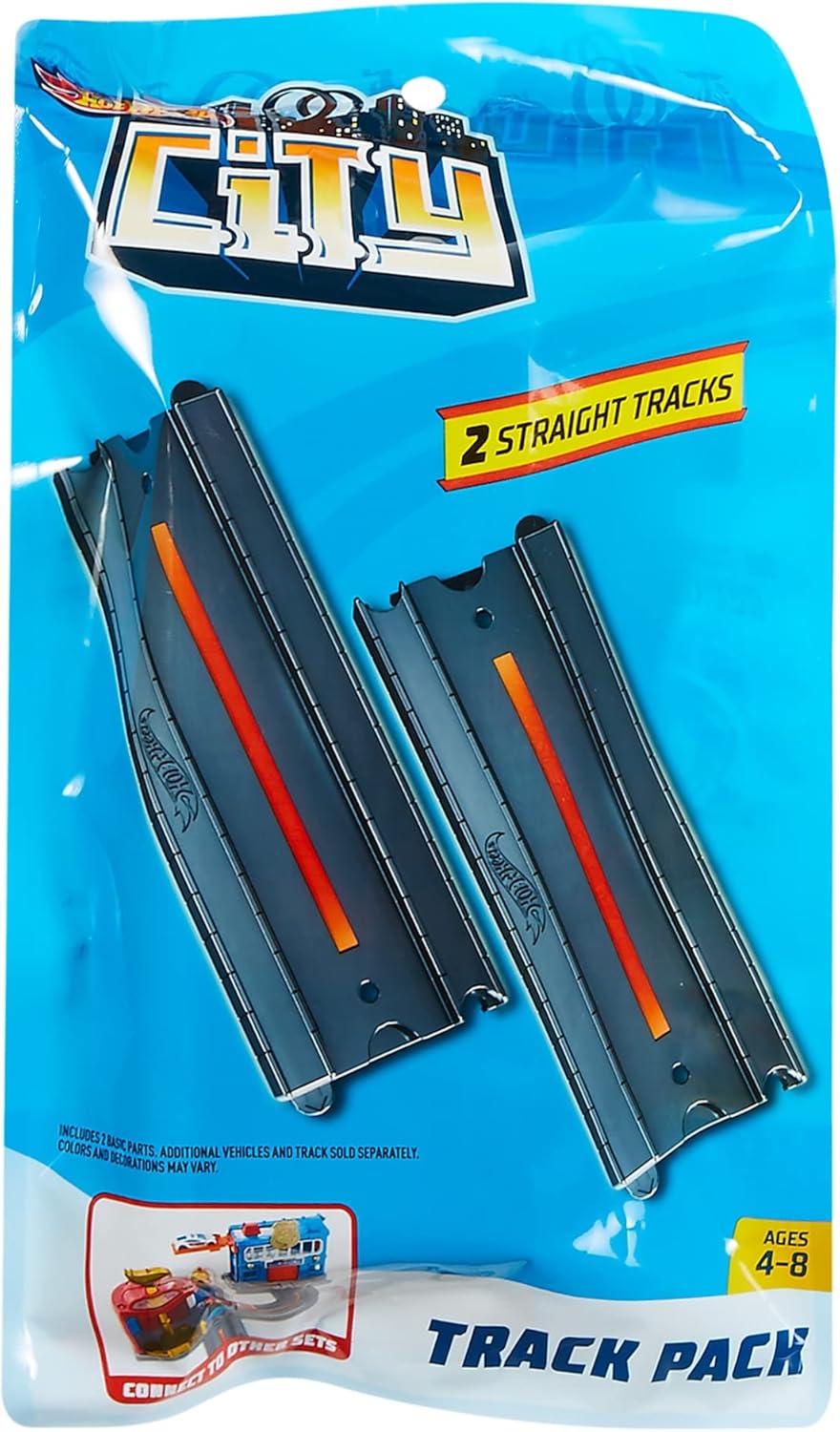 Hot Wheels FXM39 Barbie 2 Straight Tracks, Mehrfarbig