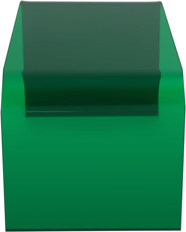 Tritthocker aus Acryl Hocker, 32×23×23cm Duschhocker aus Acryl Badhocker, Tritthocker für Kinder, bi