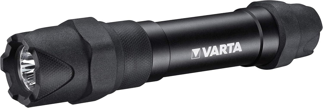 VARTA Taschenlampe LED 6 Watt inkl. 6x AA Batterien, Indestructible F30 Pro Leuchte, Lampe, Arbeitsl