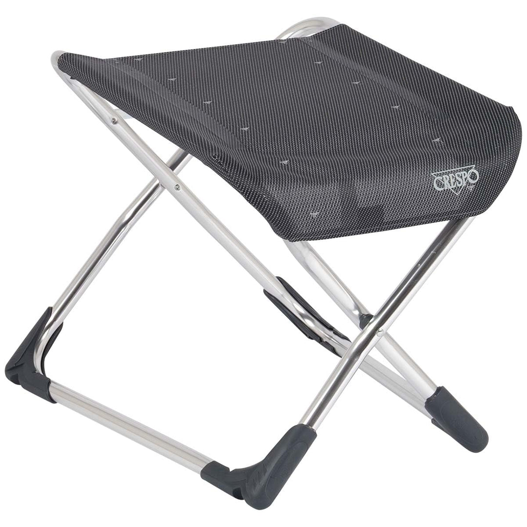 Crespo Fussablage AL 231 Fussbank Camping Stuhl Klappstuhl Fuss Stütze Hocker Alu Grey (40), Grey (4