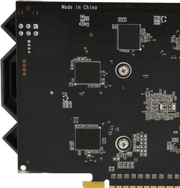 Elprico GTX750Ti 4G Gaming-Grafikkarte, 4K HD-Ausgang GDDR5 128BIT PC-Grafikkarte mit Zwei Lüftern,