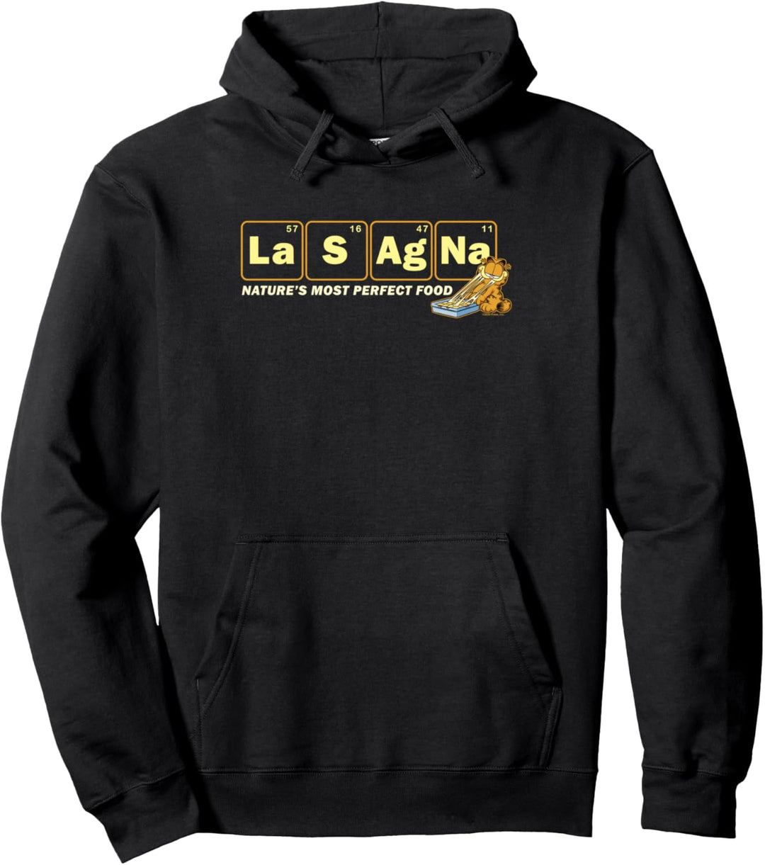 Garfield Lasagna Nature's Most Perfect Food Pullover Hoodie