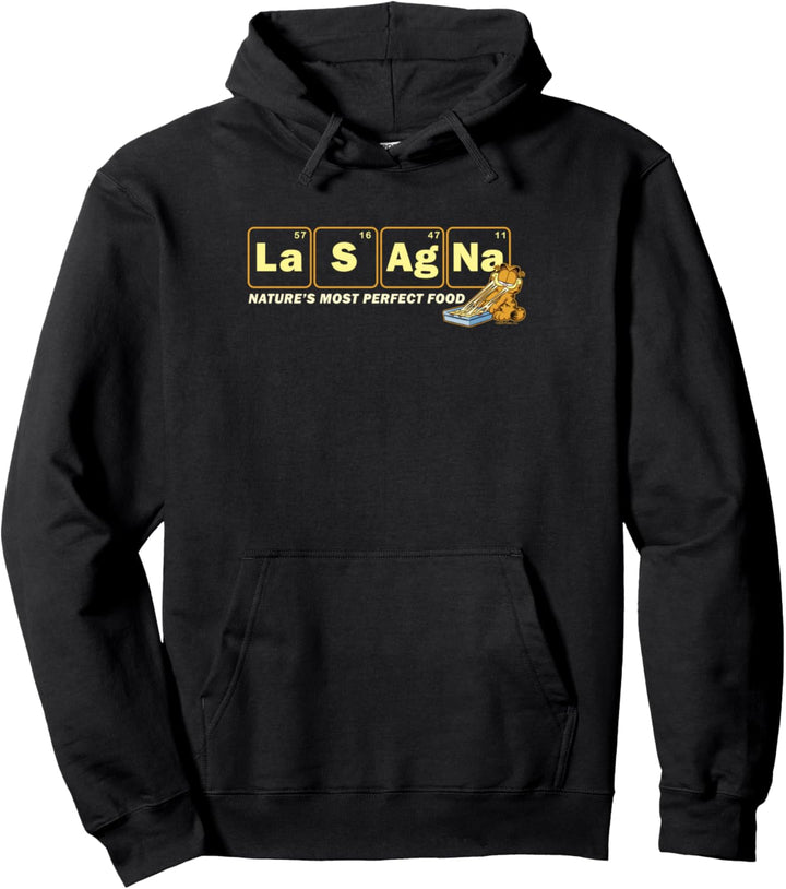 Garfield Lasagna Nature's Most Perfect Food Pullover Hoodie