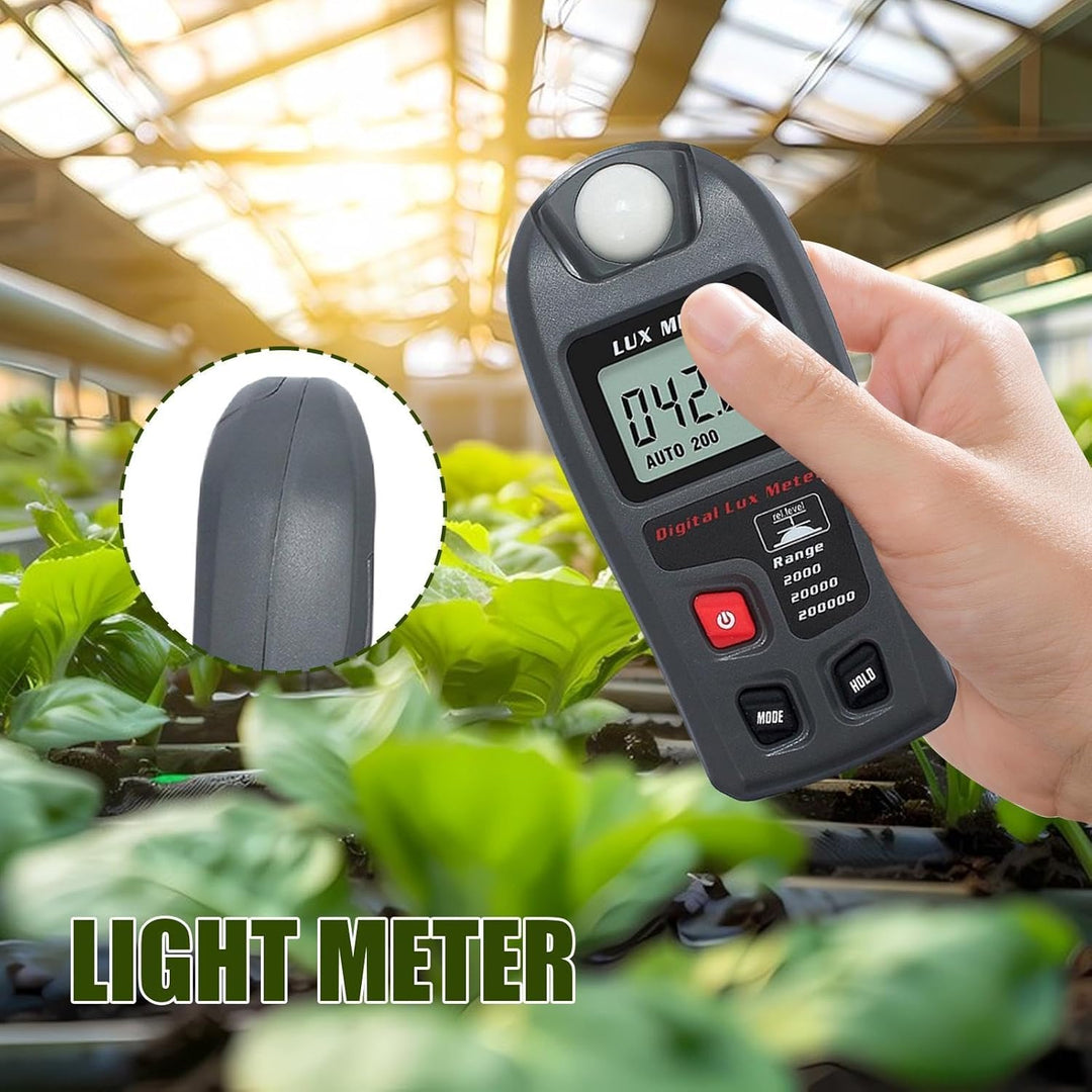 Belichtungsmesser für Kamera, digitaler Belichtungsmesser mit LCD-Bildschirm, tragbares Messgerät fü