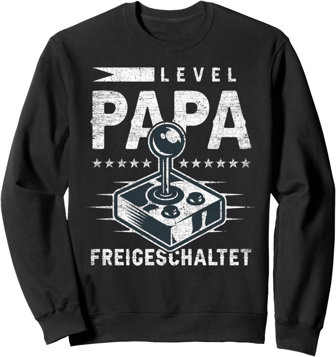 Zur Geburt für Papa, Frischgebackener Papa, Gaming Sweatshirt