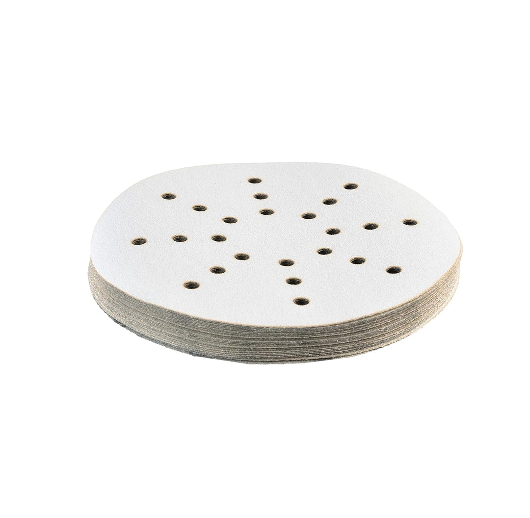 Mirka Iridium Schleifpapier Ø 225mm Klett Korn 240 / 25 Scheiben / Für Trockenbauschleifer Wand- und