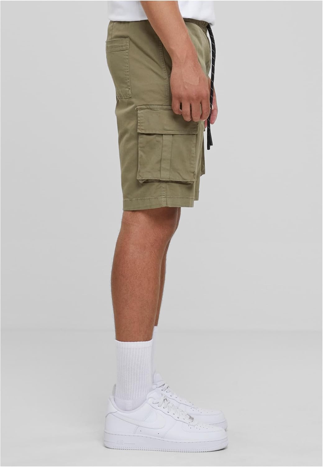 Urban Classics Herren Drawstring Cargo Shorts, Kurze Männer Cargohose, erhältlich in vielen verschie