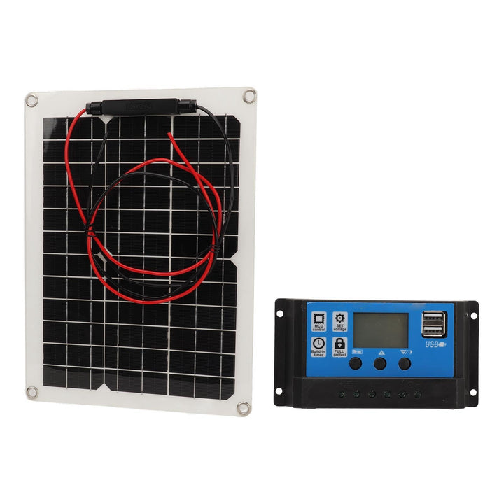 Solarmodule, Solarladegerät, Solarpanel-Set, Hocheffizientes Solarpanel und Solarladeregler, 300 W,