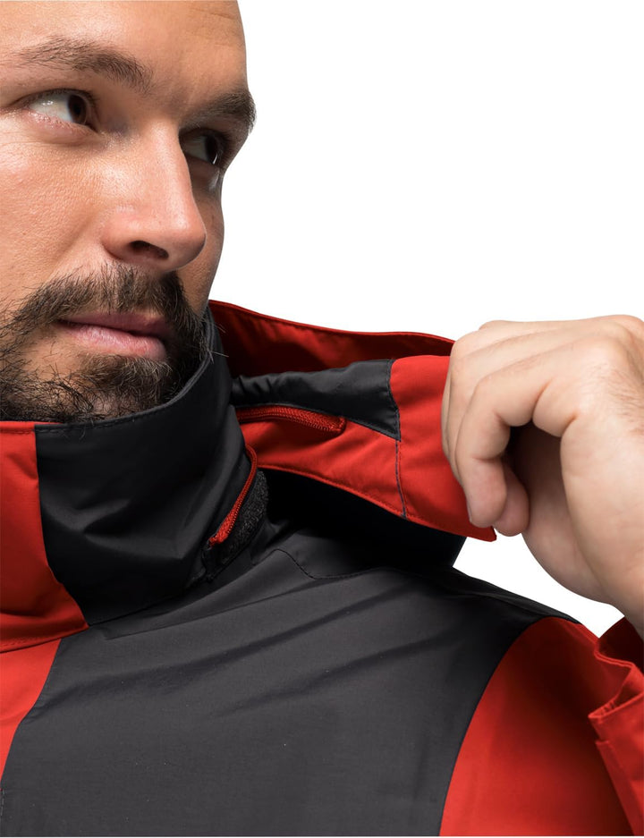 Jack Wolfskin Herren Jasper Flex Men Wetterschutzjacke S strong red, S strong red