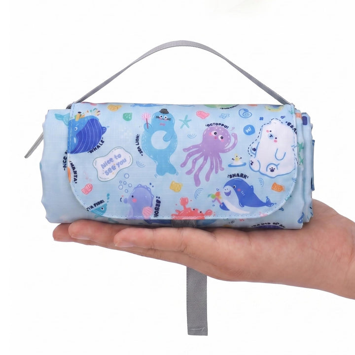 Picknickdecke 150 x 210 cm – Wasserdicht, Ultraleicht & Kompakt | Outdoor Decke in Grün für Picknick
