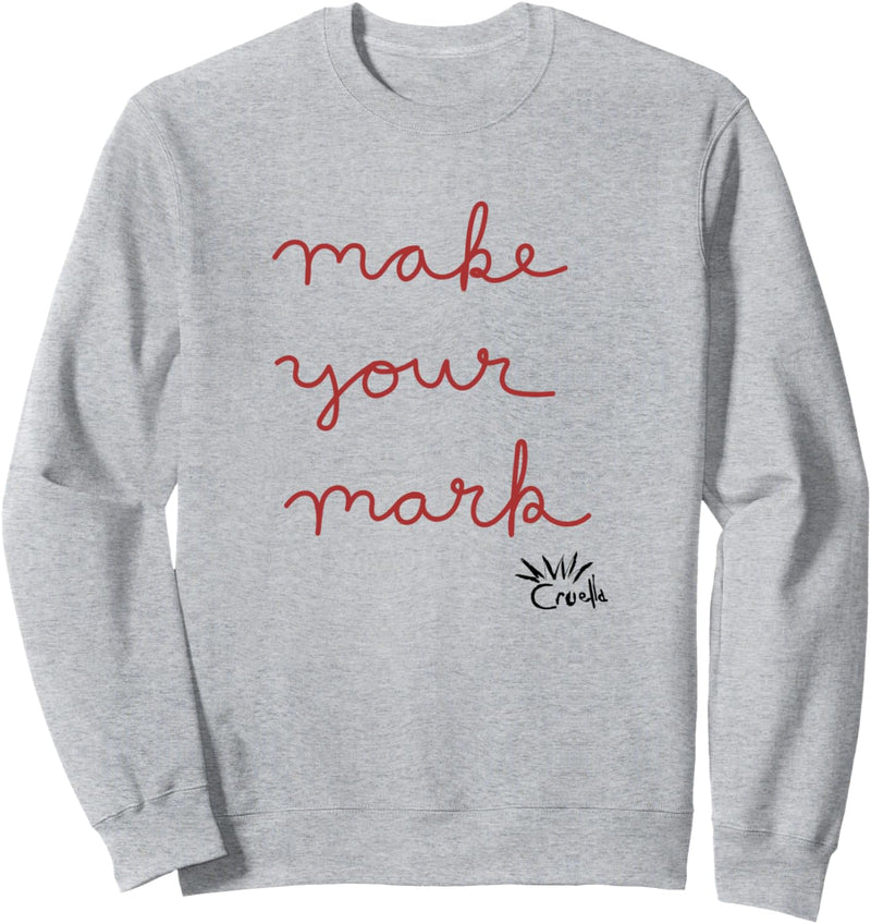 Disney Cruella Make Your Mark Sweatshirt