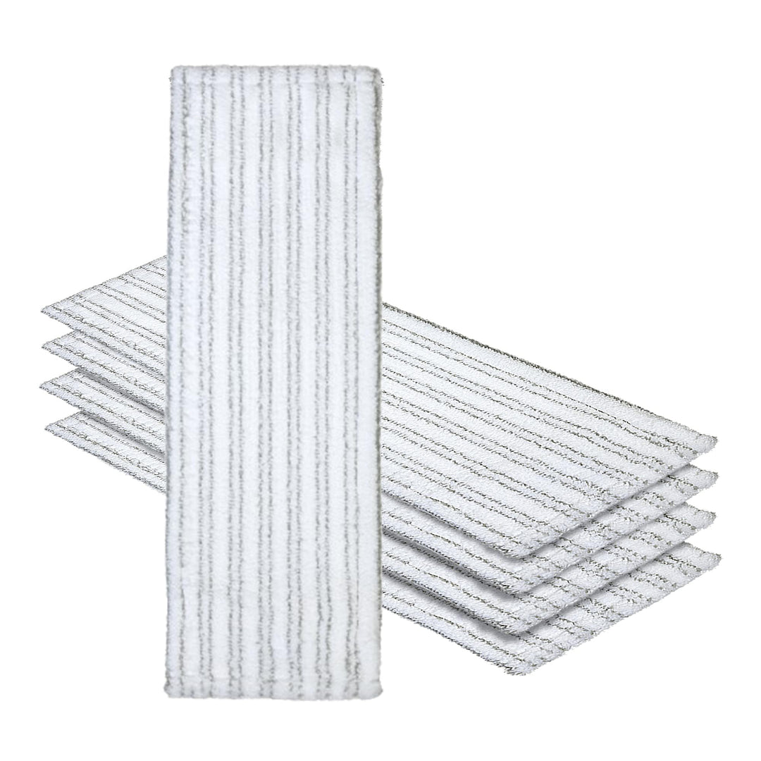 Okaei 5 Stück Wischmopp Bezug (40 cm) - Premium Bodenwischer-Wischbezug aus 100% Microfaser - Bezug