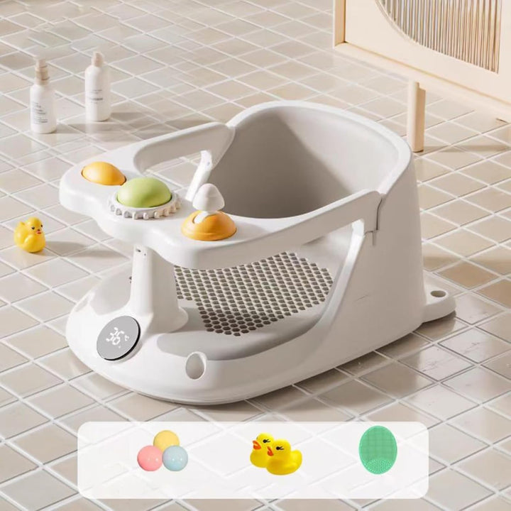 Badewannensitz Sicherer Tragbarer Badstuhl 39,5x28.6x16,5 Cm Sitzhilfe Rutschfester Baby Badesitz Mi