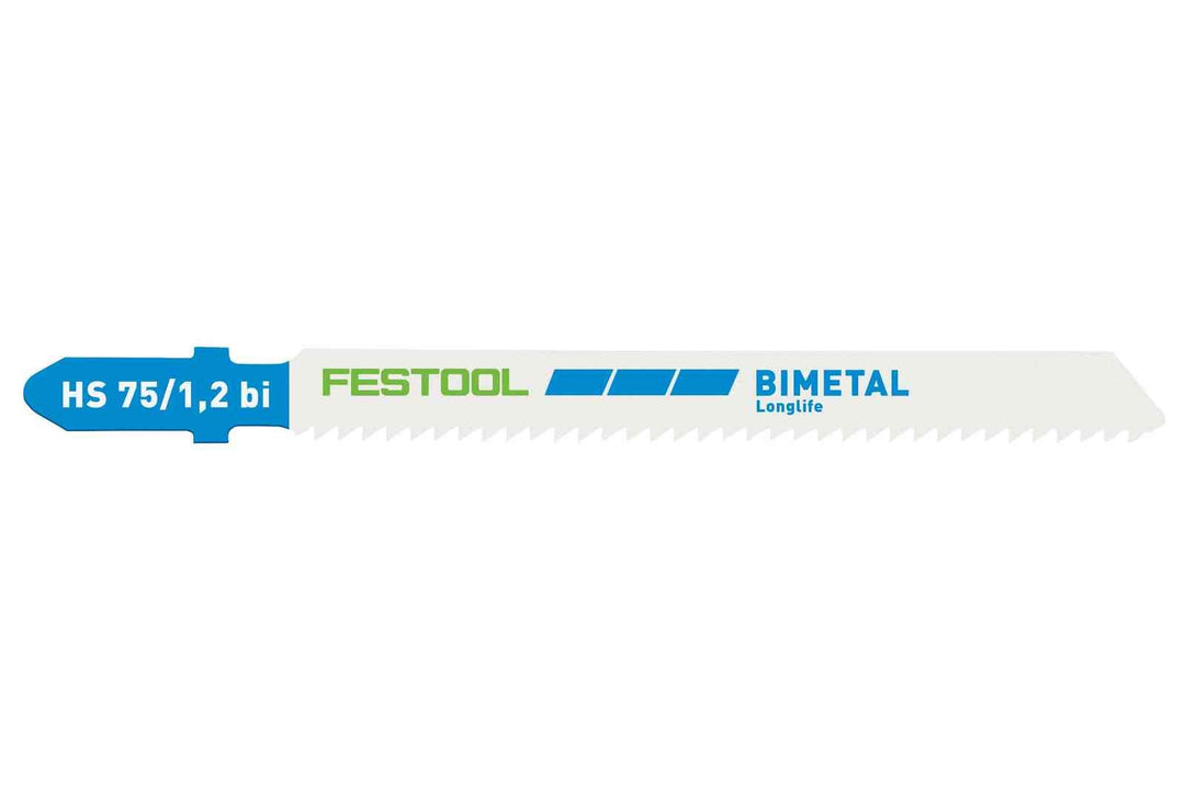 Festool Stichsägeblatt HS 75/1,2 BI/20 METAL STEEL/STAINLESS STEEL
