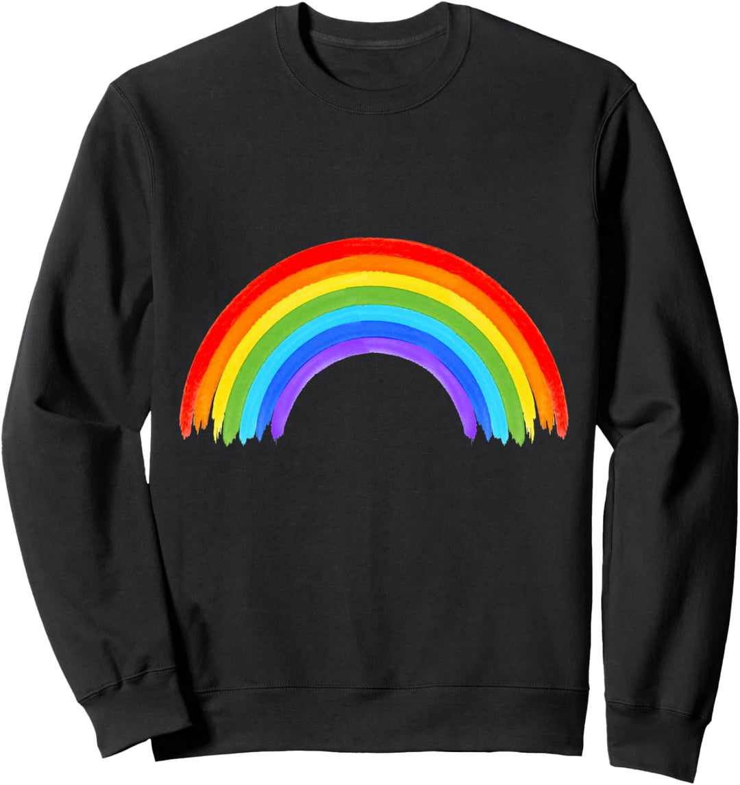Bunter Regenbogen LGBT Gleichberechtigung Liebe Sweatshirt