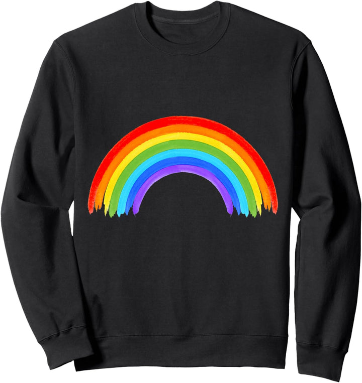 Bunter Regenbogen LGBT Gleichberechtigung Liebe Sweatshirt