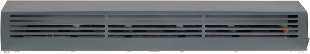Lumair 50 Heizluftverstärker/Ventilator - Made in Germany, Farbe:Anthrazit, Anthrazit
