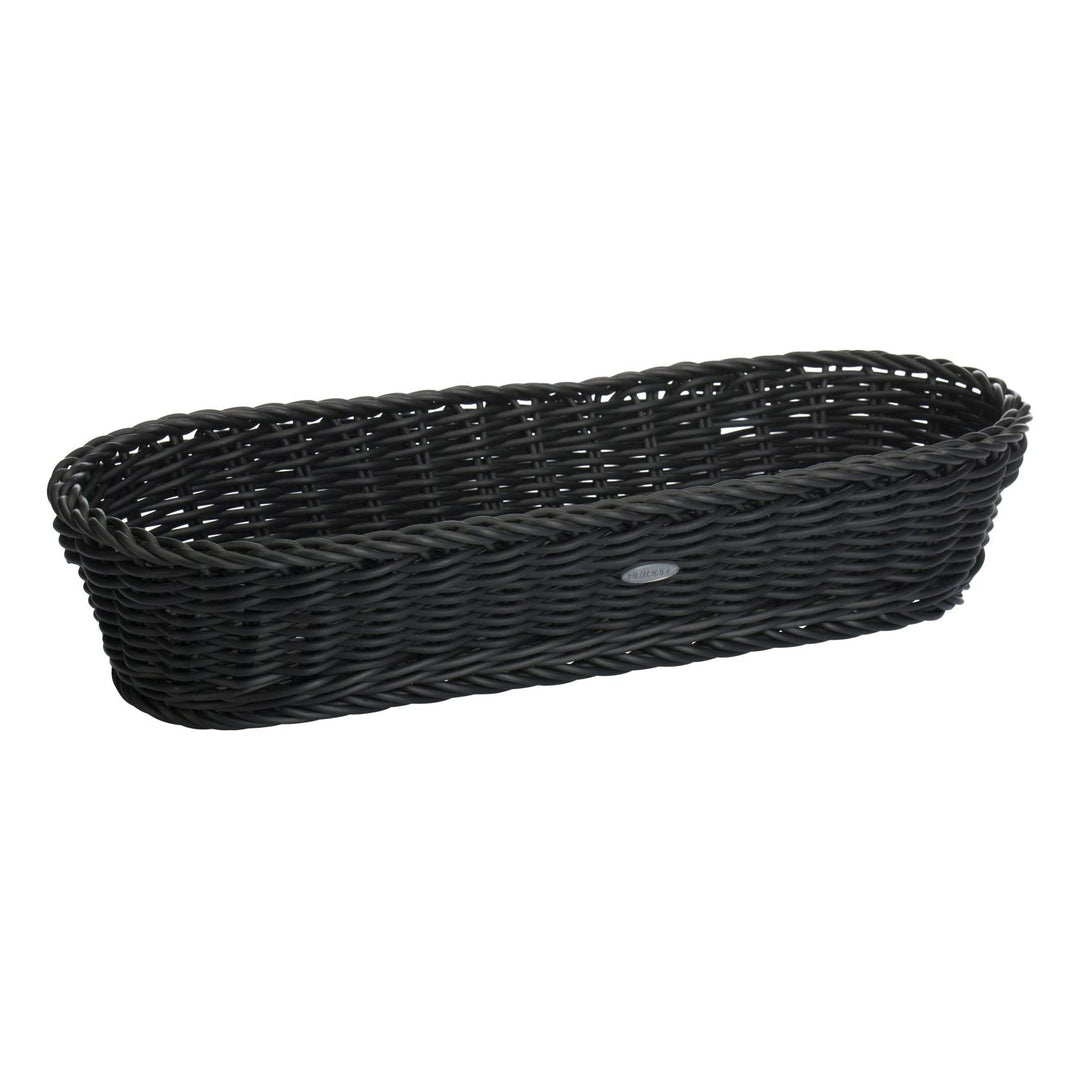 Westmark Mehrzweck-/Baguettekorb, geeignet für Hotel und Gastronomie, Oval, ca. 40 x 16 x8 cm, Synth