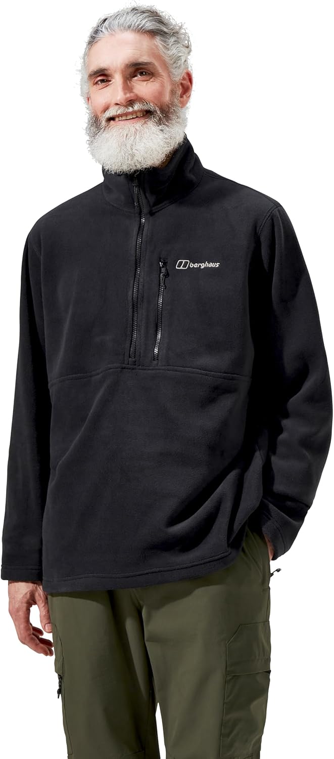 Berghaus Herren Prism Polartec Interactive Fleece Jacke, zusätzliche Wärme, schmeichelnder Stil, lan