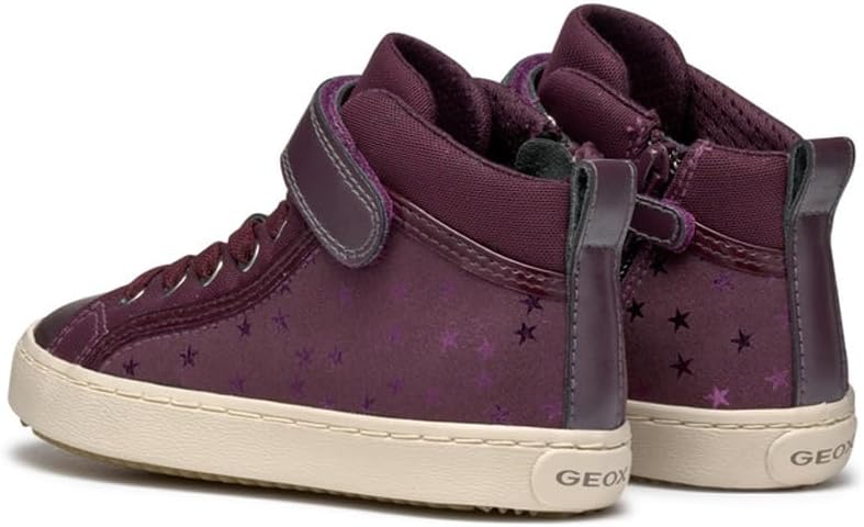 Geox Mädchen J Kalispera Girl ISneakers 24 EU Rot, 24 EU Rot