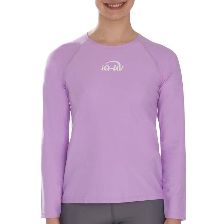 iQ-UV Shirt Langarm Damen iQ Company UV Schutz Bekleidung Wasser Schnorcheln recycelt XXL Lila, XXL