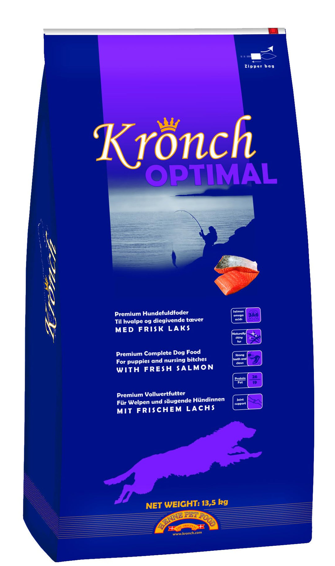 Kronch Optimal, 13.5 kg Hundefutter