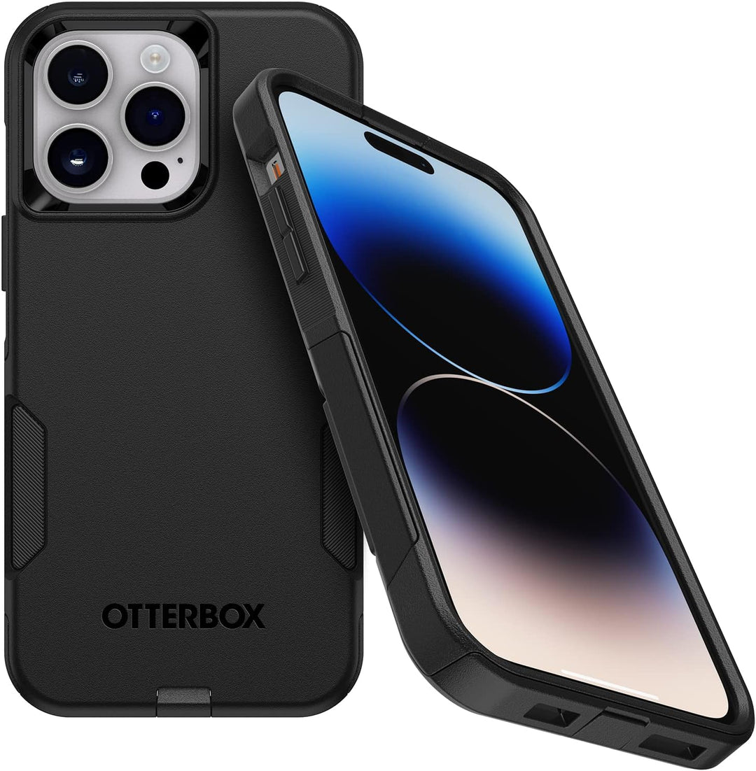 OtterBox Commuter-Serie für iPhone 14 Pro Max (nur) – Schwarz, 77-88444 Commuter Serie Schwarz, Comm