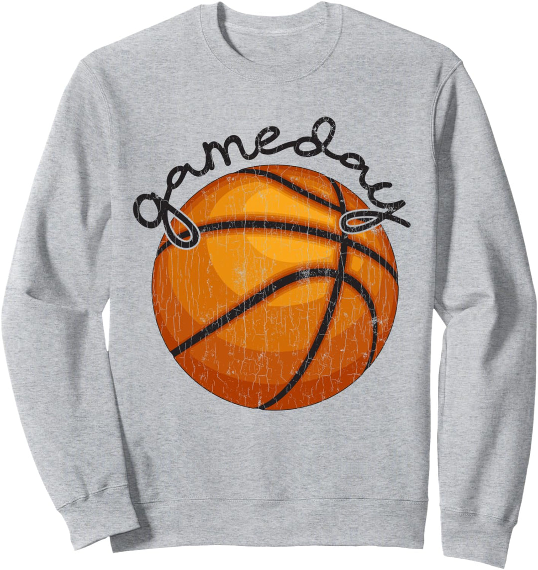 Lustiges Basketball Design Spieltag für Spieler und Trainer Sweatshirt