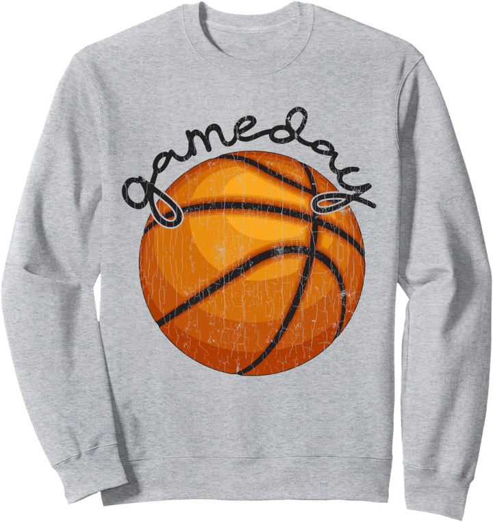 Lustiges Basketball Design Spieltag für Spieler und Trainer Sweatshirt