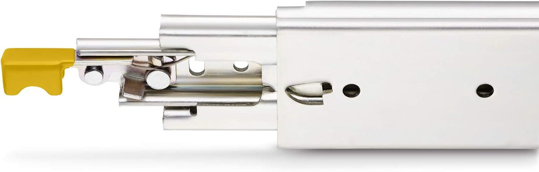 1 Paar Vadania Schwerlastauszüge 550 mm Schubladenschiene mit einer Belastbarkeit von 200 kg und Fes