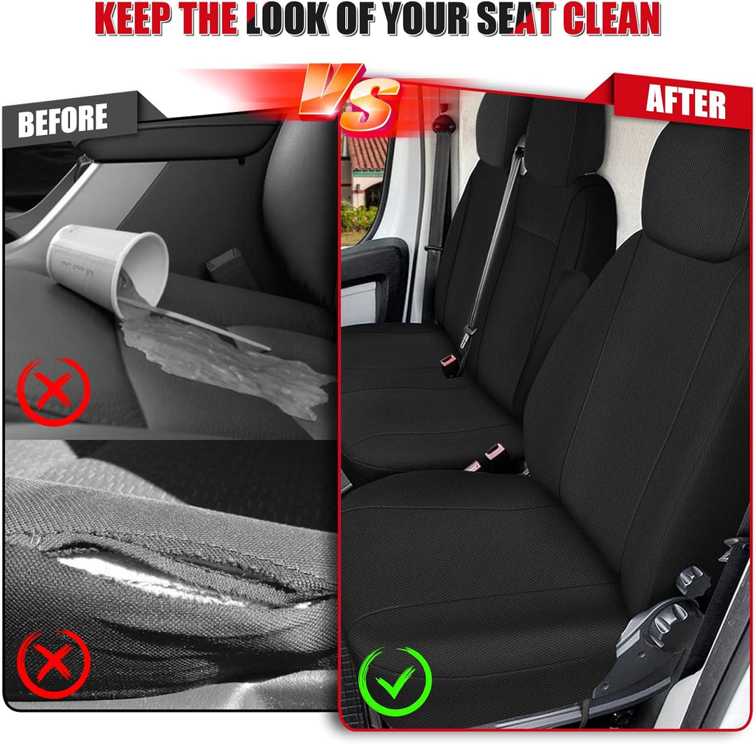 Sitzbezüge Auto für 2006-2025 FIAT Ducato Citroen Jumper- 2+1, Autositzbezüge Auto-Sitzschoner Schon
