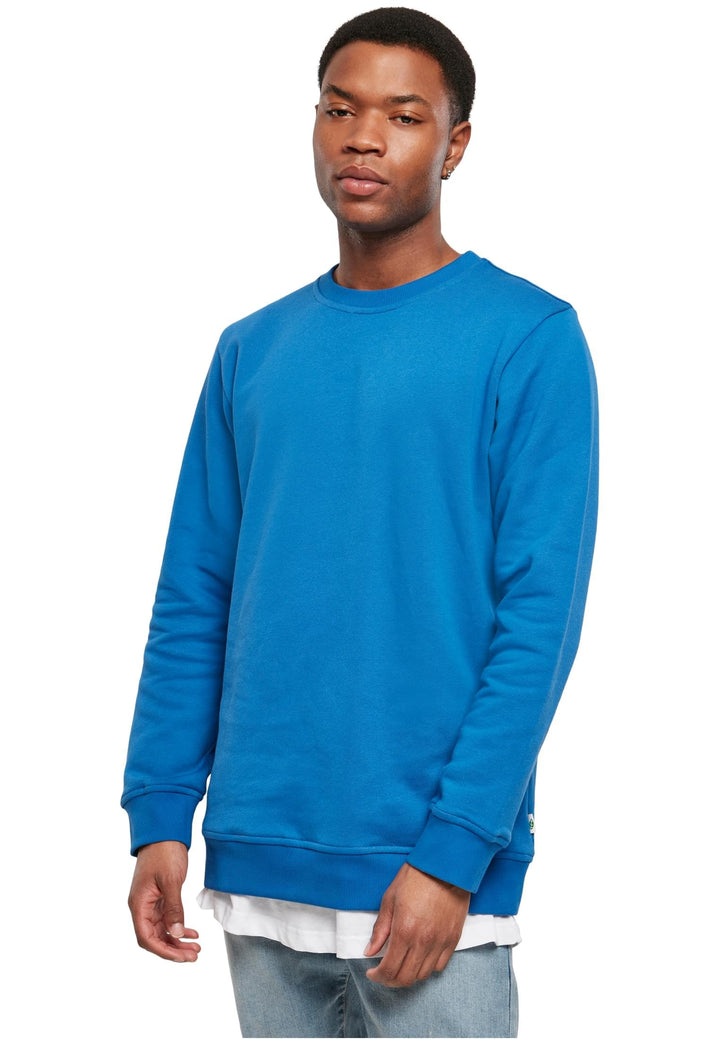Urban Classics Herren Sweater aus Bio-Baumwolle Organic Basic Crew Sweatshirt, Pullover für Männer i